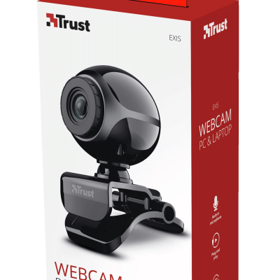 Trust Exis PC & Laptop Webcam - TRUST-CAM-17003
