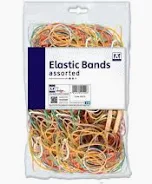 A* Elastic Bands In Asssorted Colours