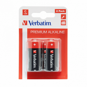 Verbatim C Battery Alkaline 2 Pack